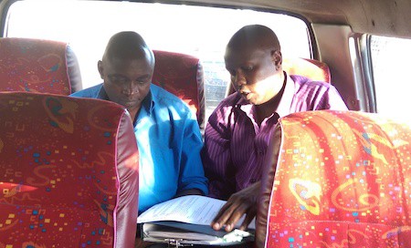 Matatu, inside, small